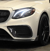 Mercedes Benz E-Class E53 E550 E450 E400 C238 A238 2018-2023 with Aftermarket Parts - Upper Valences Carbon Fiber / FRP from CMST Tuning